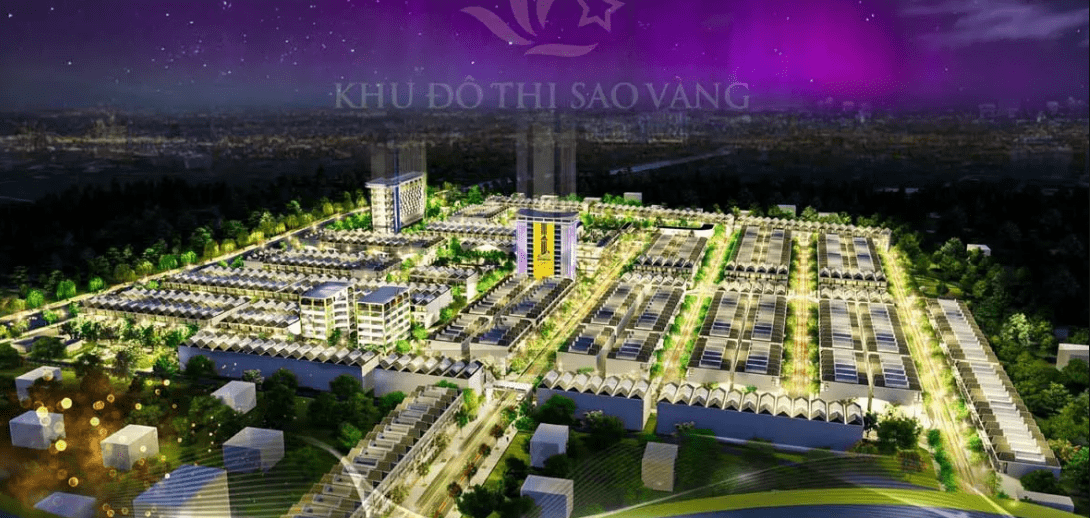 DỰ ÁN SAO VÀNG MẶT TIỀN DT825 THỊ TRẤN ĐỨC HÒA